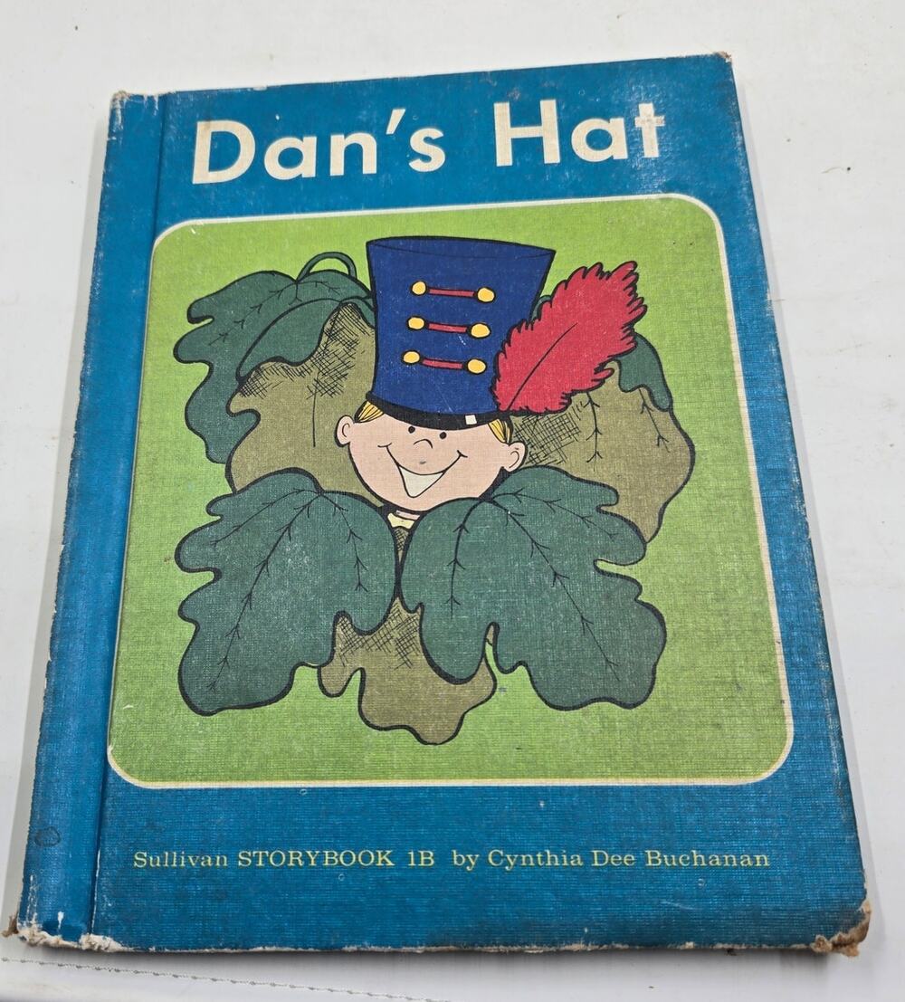Vintage 1966 Dan's Hat Sullivan Storybook 1B Cynthia Dee Buchanan Hardcover